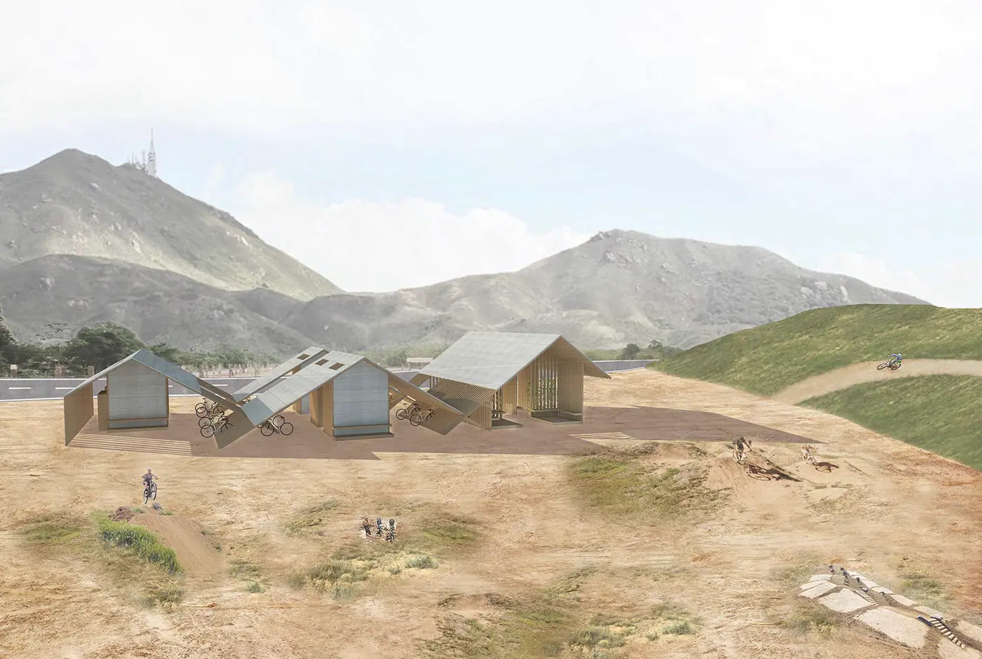 Mountain Bike Shelter