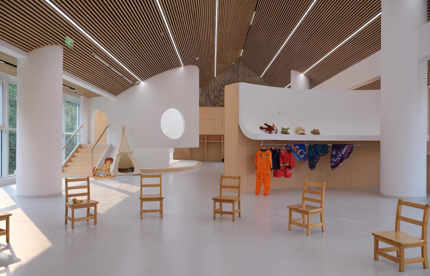 THREE WHIMISCAL TREES